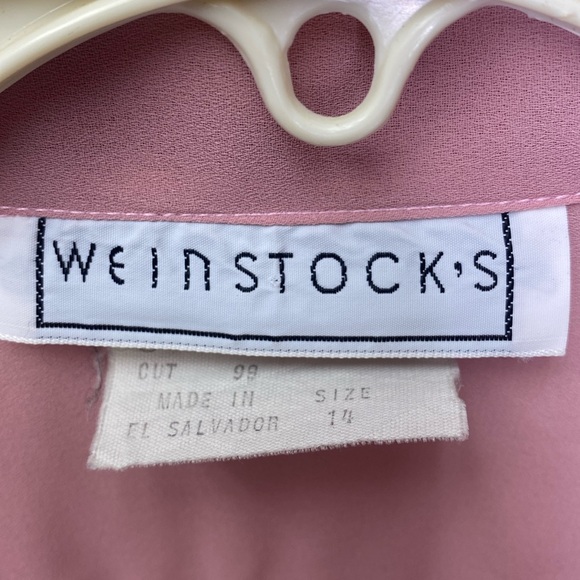 Pink Sheer Blouse - Picture 3 of 4